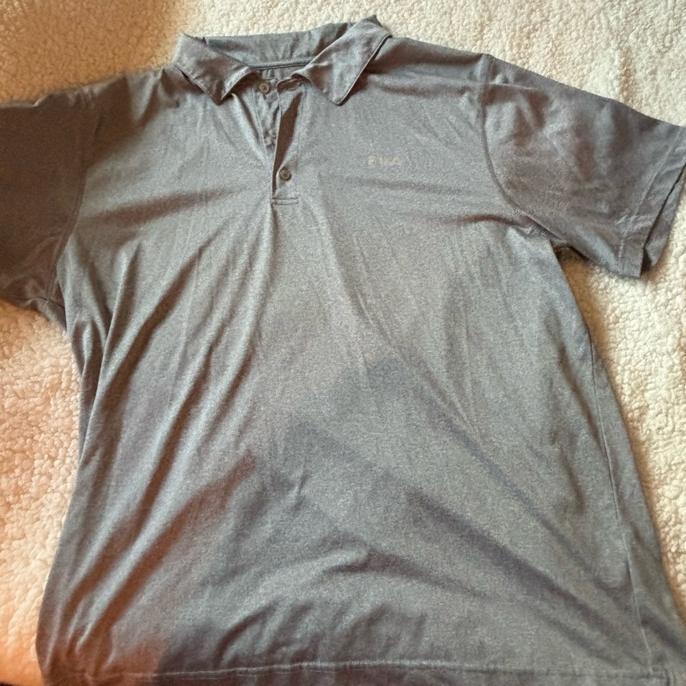 Classic Gray Polo Shirt for Men